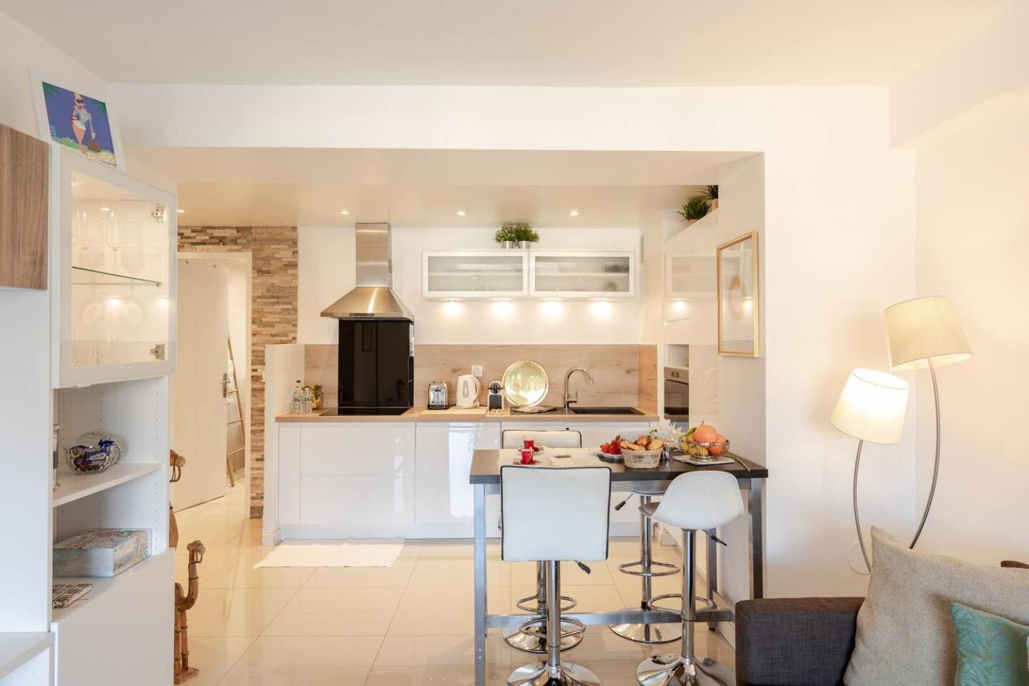Appartement Cosy Calme Central-Terrasse Proche Palais Cannes Eksteriør billede