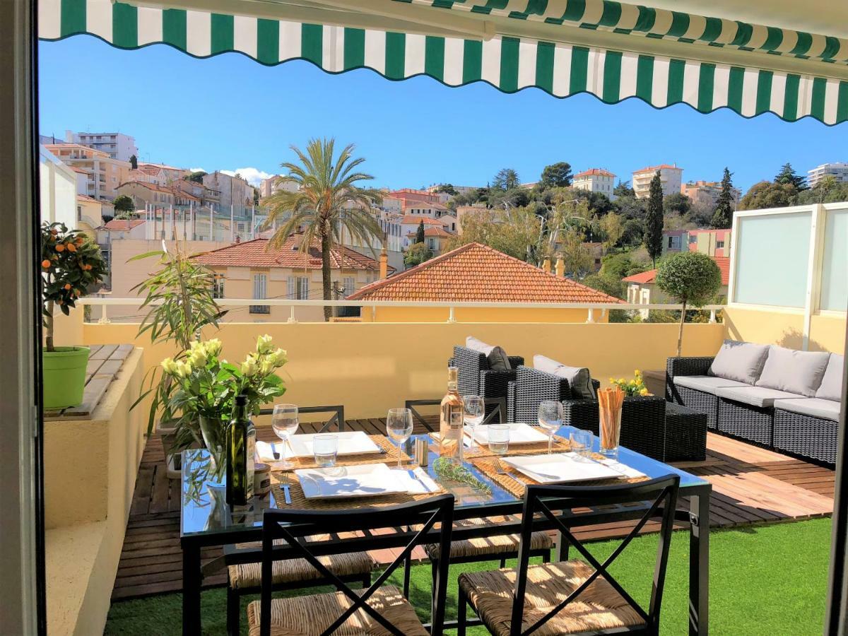 Appartement Cosy Calme Central-Terrasse Proche Palais Cannes Eksteriør billede