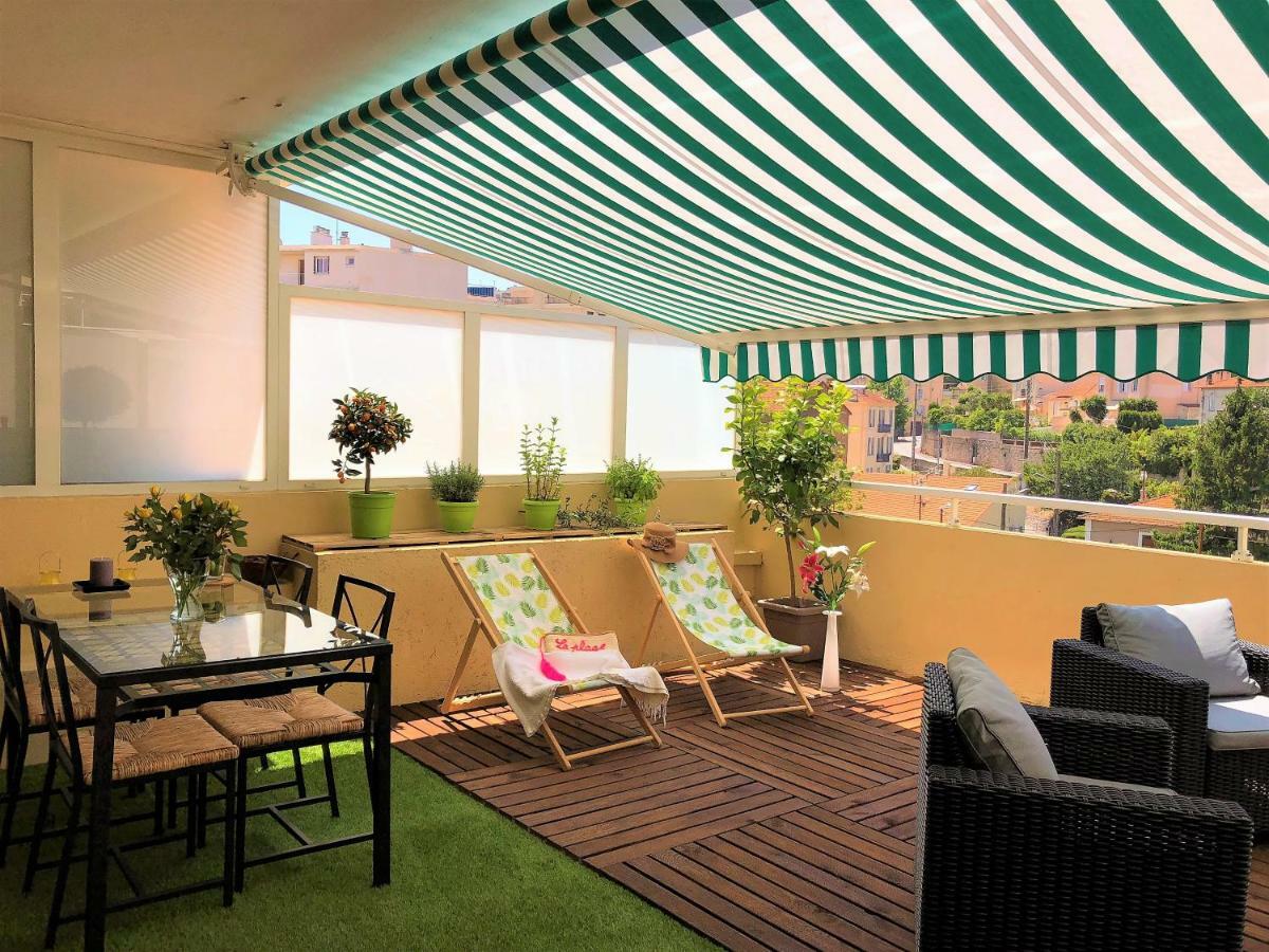 Appartement Cosy Calme Central-Terrasse Proche Palais Cannes Eksteriør billede